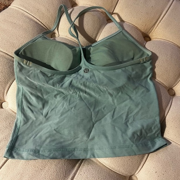 LULULEMON Power Y Cropped Tank Top - Picture 2 of 3